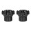 2 pezzi sliders per forcella CNC in lega di alluminio nero 11