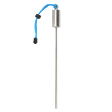 Asta puntatore da immersione da 30 cm con scala, blu, shaker subacqueo e generatore di rumore, laccetto