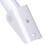 Supporto per ripiano pieghevole - 120 kg, alluminio argentato 9