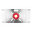 Aluminum Router Table Insert Plate with 4 Rings, 235x120mm 6