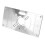 Aluminum Router Table Insert Plate with 4 Rings, 235x120mm 7