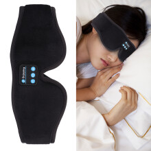 Cuffie Bluetooth per dormire 200 mAh mascherina per gli occhi 10 m