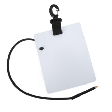 Lavagnetta subacquea per scrittura sott'acqua, con matita, compatta, dimensioni 1271533 mm, blu
