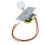 Joystick de arcade bola de cristal multicolor cable de 5 pines DC12V 16