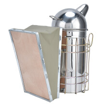 Fumoir pour ruche pointue 845 g 25,5x18,5 cm SS+Wood