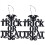 2Set Non Woven Fabric Halloween Hanging Sign Trick 7