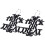 2Set Non Woven Fabric Halloween Hanging Sign Trick 9