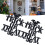 2Set Non Woven Fabric Halloween Hanging Sign Trick 12