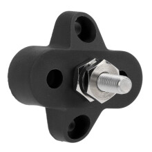 M6 48V Battery Power Terminal Block Heavy Duty for Marine RV Car Boat Black