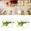 2Pcs Hemp Rope Napkin Buckle Simulation Flower 11