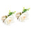 2Pcs Hemp Rope Napkin Buckle Simulation Flower 6