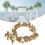 Fake Leaves Fabric Simulated Exquisite Greenery 12