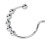 12pcs Curtain Hook Stainless Steel Double Glide 13