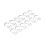 12pcs Curtain Hook Stainless Steel Double Glide 4