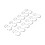 12pcs Curtain Hook Stainless Steel Double Glide 5