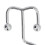 12pcs Curtain Hook Stainless Steel Double Glide 15