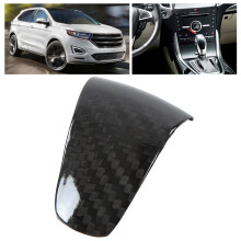 Auto-Schaltknauf-Schutzabdeckung aus Kohlefaser Ersatz für Ford Edge 2015‑2018