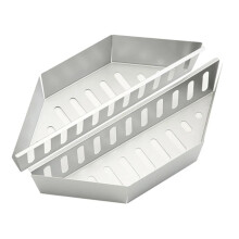 Kohlekorb Galvanized Aluminum Charcoal Holder for Grills, 1 Piece or 2 Pieces, Compatible with Charcoal Briquettes