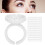 100pcs Disposable Eyelash Glue Ring Cup Eyelash 12