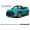 16in Black Roof-Mounted Car Antenna for COOPER  Replacement 5
