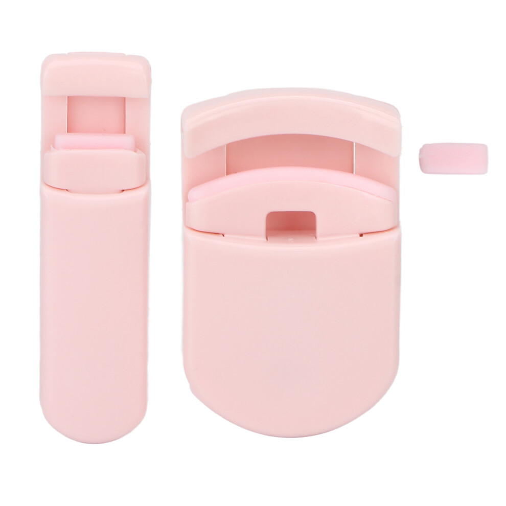 2pcs Cute Eyelash Curler Set Portable Wide Angle