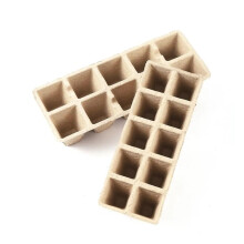 Seedling Trays, 10 Biodegradable Seed Pots, Large Germination Pots for Indoor and Outdoor Plants, 5 Pieces Large Size