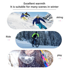 Winterhandschuhe mit Fleece-Futter, wasserdichte, rutschfeste Handschuhe, warme Skihandschuhe, Geschenke für Frauen und Männer, Outdoor-Rad