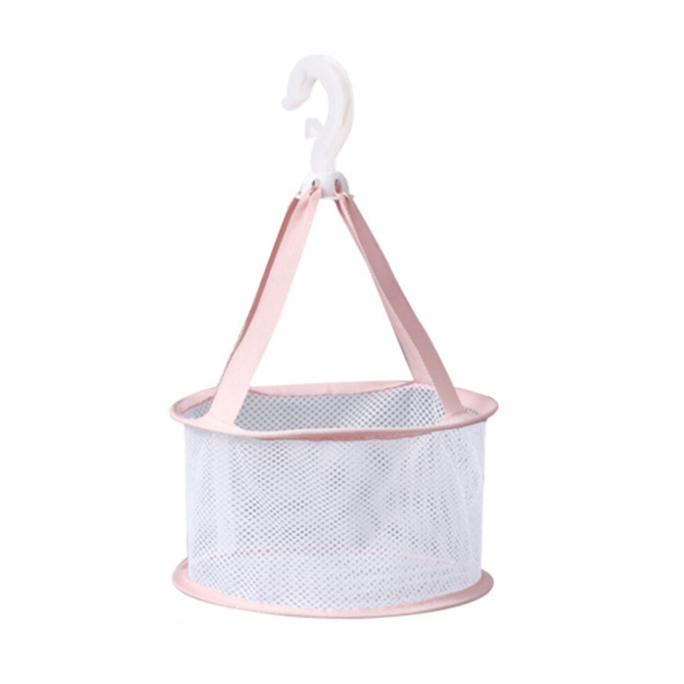 Pink Makeup Brush Net Basket Beauty Egg Makeup Sponge