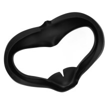 Cache-masque en silicone VR avec conception opaque et lavable pour Oculus Quest 2 VR