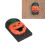 Sonnette citrouille - lanterne en résine orange 3xAA 15