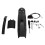 M365 1S PRO Parafango con Fanale Posteriore PC Nero 7,9 oz 2