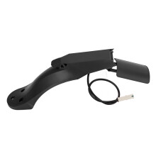 Kit garde-boue arrière et feu arrière pour M365/1S/PRO Noir