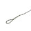 Camouflage hybride Leadcore carpe leaders RubberClip 6
