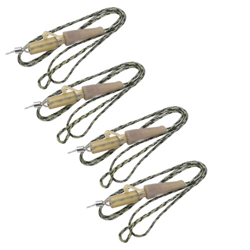 Camouflage hybride Leadcore carpe leaders RubberClip 1