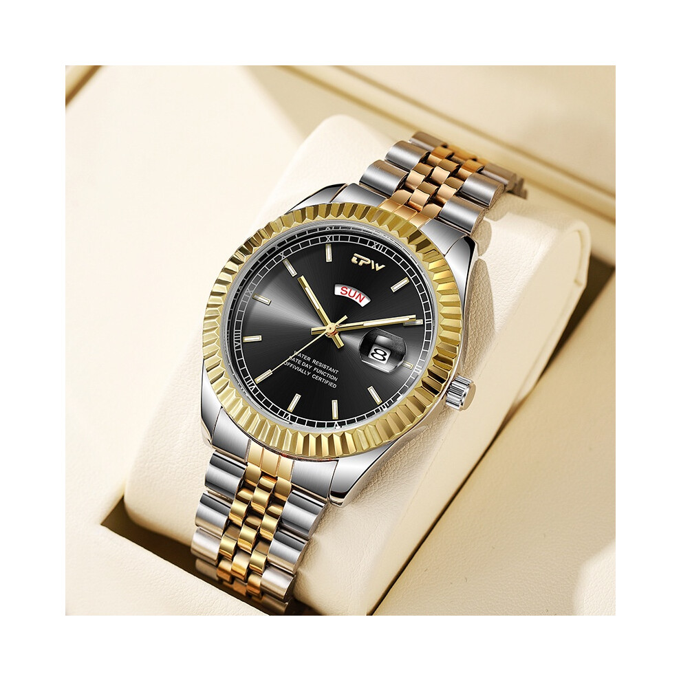 (StyleC) Miyota Japanese Quartz Movement Mens Watch With Large Dial And Feature Waterproof-image-OPC-PJQQ5ZS-NEW