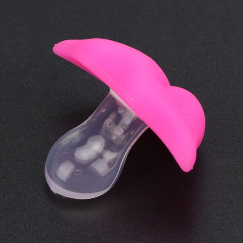 Cute Lip shape Baby Soother Dummy Pacifier Funny 2