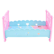 Mini Lovely Simulation Doll Bed Cribs Furniture