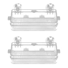 Alimentatore per gechi trasparente anti-fuga 2,8 cm