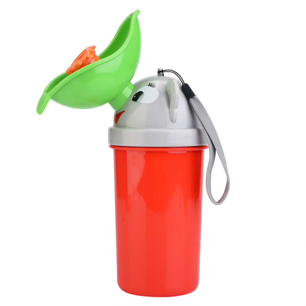 Baby Portable Urinal Potty Child Emergency Toilet Red