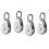 4pcs Single Pulley Block, 304 Stainless Steel Pulley Roller 1