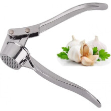 Stainless Steel Garlic Press, Professional Kitchen Garlic Crusher,garlic Mincer Ginger Crusher Uk, Heavy Duty Garlic Presser Squeezer, Garlic Mincer