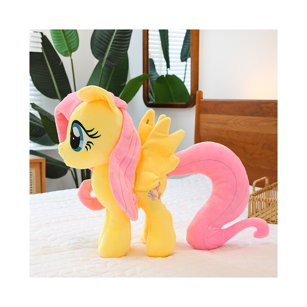 (Xiaodie, 30cm) My Little Snuggly Pony Plush Doll Charming Horse Figure For Bedroom Decoration Kids
