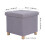 Folding Storage Square Foot Rest Stool with 4 9