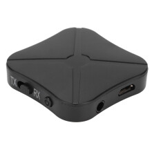 BT 5.0 Trasmettitore Ricevitore 2-in-1, 200mAh, ABS