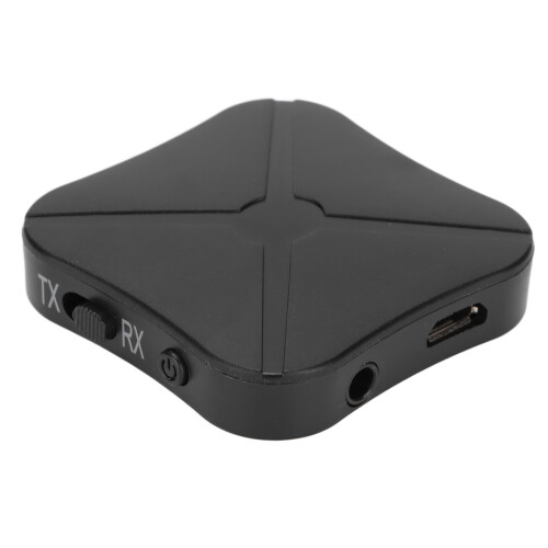 BT 5.0 Trasmettitore Ricevitore 2-in-1, 200mAh, ABS