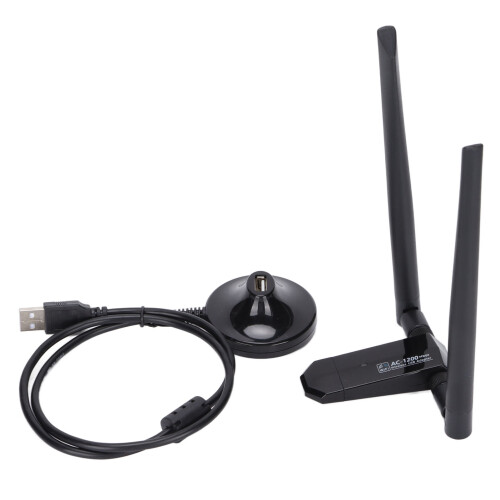 Scheda wireless USB 3.0 Dual-Band da 1200 Mbps per PC/Desktop