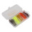 Kit di esche morbide da 60 pezzi: esche da 36/39 mm, ganci rossi e neri 15