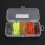 Kit di esche morbide da 60 pezzi: esche da 36/39 mm, ganci rossi e neri 11