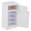1:12 White Mini Refrigerator Excellent Furniture 7
