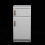 1:12 White Mini Refrigerator Excellent Furniture 9